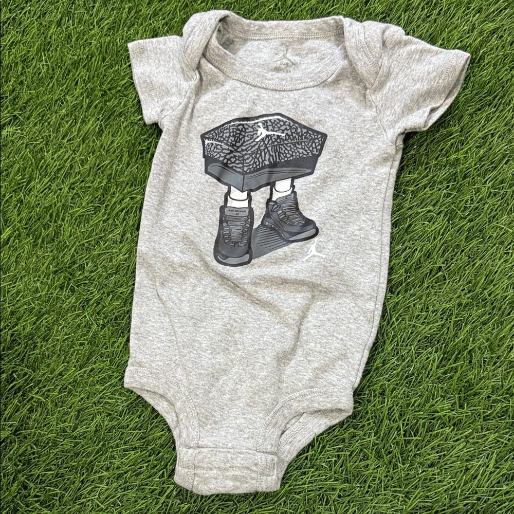Air Jordan Shoe Box Onesie Bodysuit